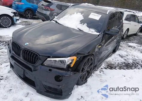 2014 BMW X3 xDrive35I z USA, uszkodzony, nr VIN 5UXWX7C56EL984961